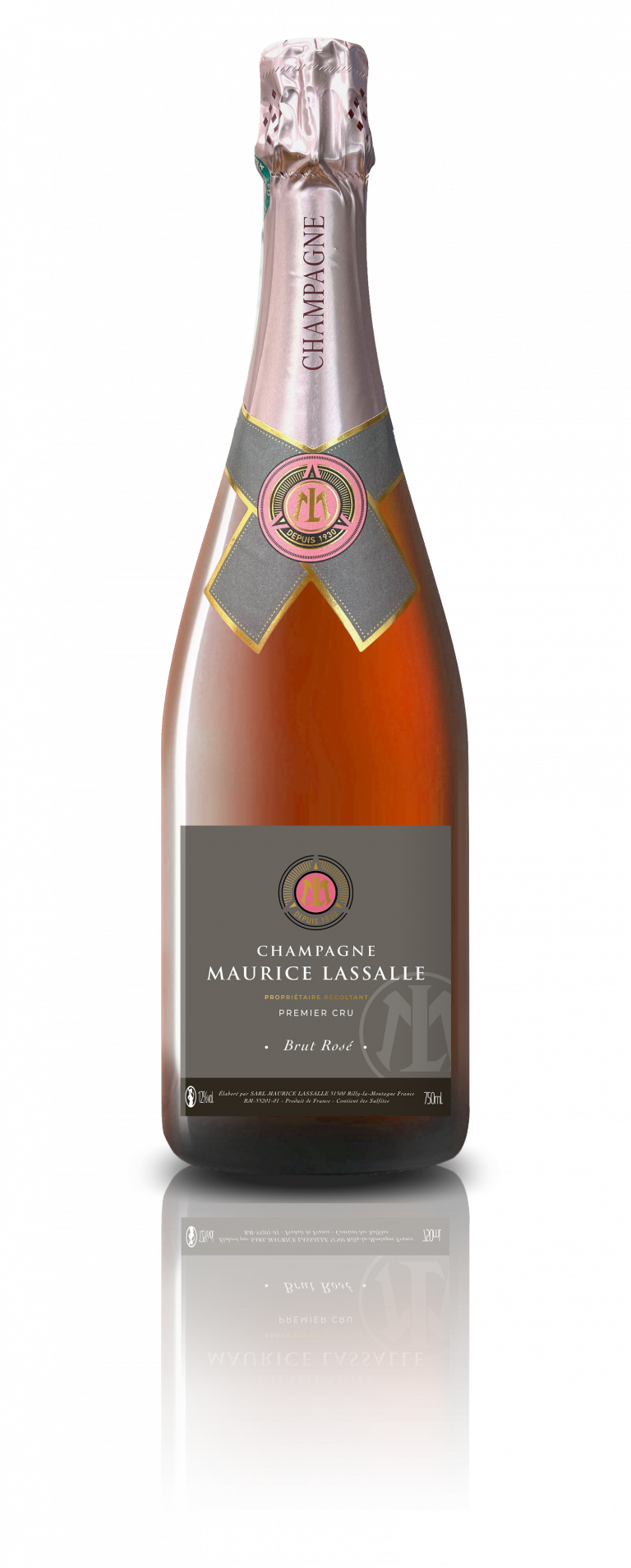 Brut Rosé Premier Cru - Champagne Maurice Lassalle